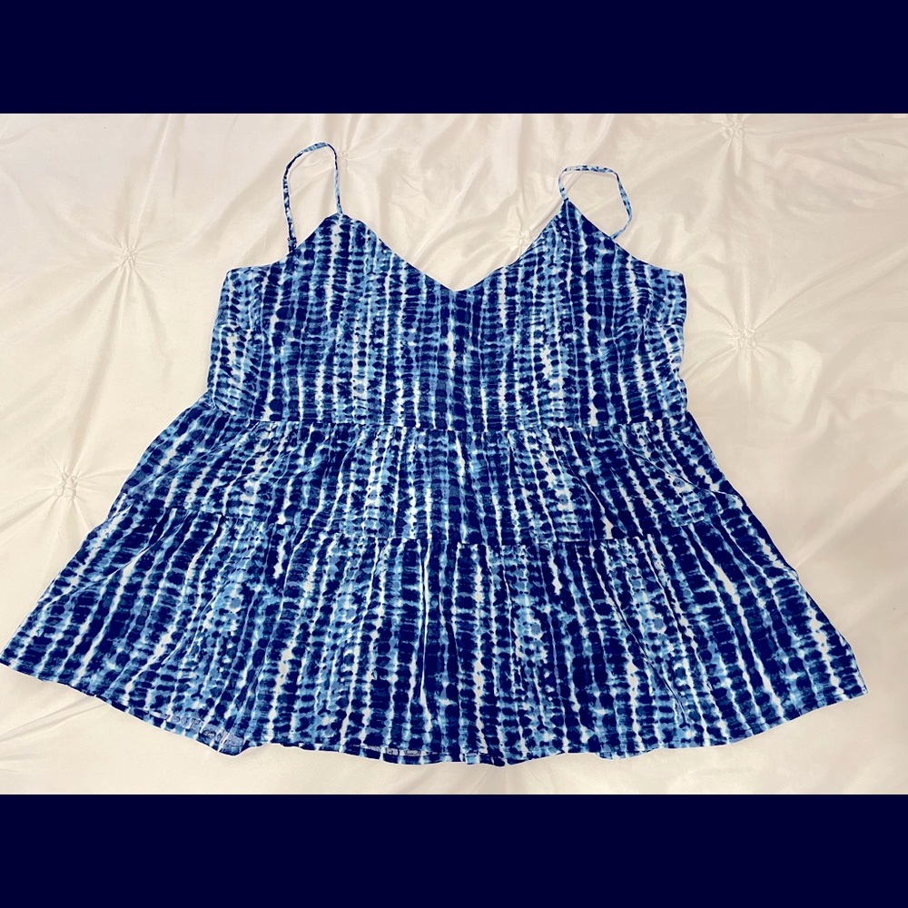 NWOT Old Navy summer swing cami in batik print